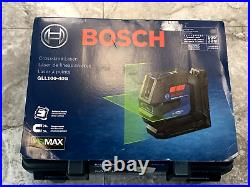 New Bosch GLL100-40G 100 ft. Laser Level Self Leveling Kit BRAND NEW