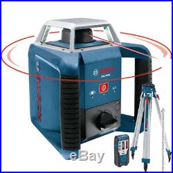 New-Bosch/Tools Self-Leveling Rotary Laser PLUS Complete Exterior Kit&GRL400HCK