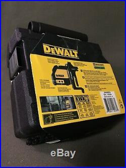 New Dewalt DW088CG Self Levelling Green Cross Line Laser New In Case New In Box