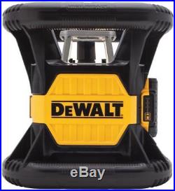New Dewalt Dw079lr Self Leveling 20 Volt Rotary Laser Level 200' Range 2667277