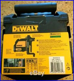 New Dewalt Dw088cg Self Leveling Cross Line Laser Level 165' Range Kit