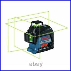New In Box! Bosch GLL3-300G 200 ft. Green 360-Degree Laser Level Self Leveling