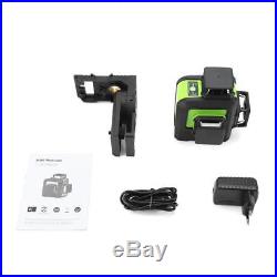 New Laser Level 12 Line Green Self Leveling 3D 360° Rotary Cross Measure Tool IS