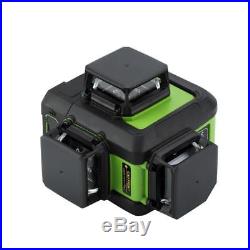 New Laser Level 12 Line Green Self Leveling 3D 360° Rotary Cross Measure Tool IS