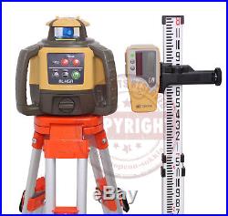New! Topcon Rl-h5a Self-leveling Rotary Slope Laser Level Package, Grade, Inch