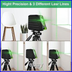 Nivel Laser Autonivelante Líneas Verde 150Ft Rotativo De 360 Self Leveling Laser
