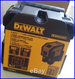 Official DeWALT DW0851 Combilaser Self-Leveling 5-Spot Beam/Horizontal Laser