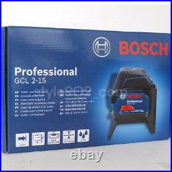 Original BOSCH GCL 2-15 Professional 360 laser Line Self levelling range GCL2-15