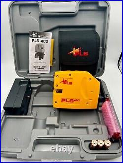 PLS 480 Laser Fully self-leveling square, level and plumb