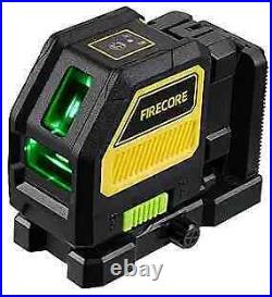 Professional Green Cross Line Laser, 130ft Self-Leveling Laser Level with