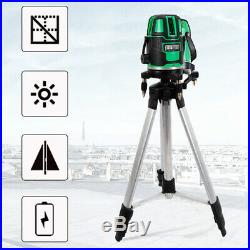 Professional Green Self Leveling 5 Line 6 Point 360° rotary laser level + Tripod