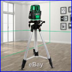 Professional Green Self Leveling 5 Line 6 Point 360° rotary laser level + Tripod