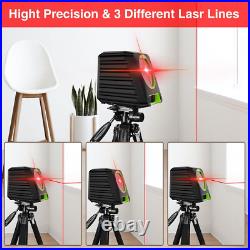 Red Laser Level with Adjustable Laser Level Tripod, M-Box-1R 150Ft Self-Leveling