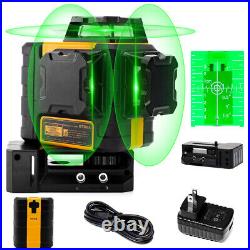 Rotary 3D Cross Line Laser Level Construction with Enhancement Goggles Tools Kit