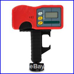 Rotary/ Rotating Red Laser Level Kit With Case 360° Self-leveling 500M Range