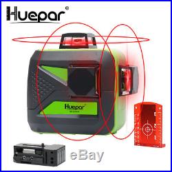 Rotary laser level Red Cross Line Laser Self Leveling Huepar 603CR 360 degree