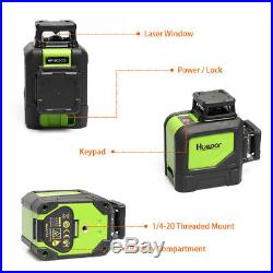 Rotary laser level green Cross Line Laser Self Leveling Li-Ion Rechargeable