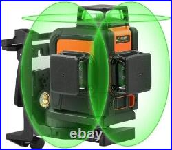SC-L08 3D Green Beam Laser Level with 3 x 360 ° Planes Auxiliary Stand