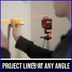 SKIL Self-leveling 360 Degree Red Cross Line Laser