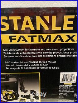 STANLEY FATMAX ROTARY LAZER/SELF LEVELING (2000' Range) NEW IN BOX! (FHHT77427)