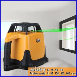 Samger 360° Automatic Self Leveling Rotary Laser Level Green beam Range 500M