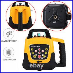 Self-Leveling 360° Rotary Rotating Red Laser Level Tool Kit Automatic 500m
