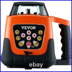 Self-Leveling 360° Rotary Rotating Red Laser Level Tool Kit Automatic 500m Range