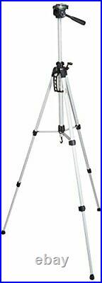 Self-Leveling Cross-Line Red-Beam High Power Laser Level + Tripod, 60-Inch