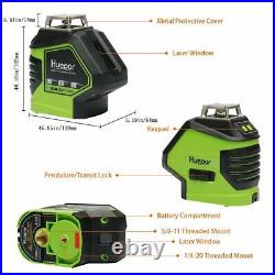 Self Leveling Green Laser Level 360 Degree Cross Line with 2 Plumb Dots point