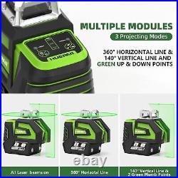 Self-Leveling Green Laser Level Cross Line with 2 Plumb Dots Laser Tool