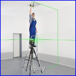 Self-Leveling Green Laser Level Cross Line with 2 Plumb Dots Laser Tool