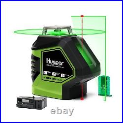 Self-Leveling Green Laser Level with Magnetic Base, 360° Horizontal Line, V