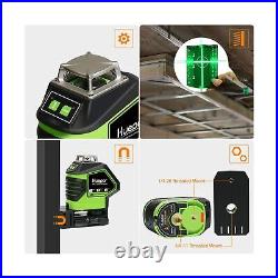 Self-Leveling Green Laser Level with Magnetic Base, 360° Horizontal Line, V