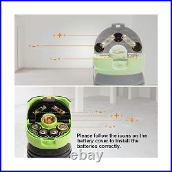 Self-Leveling Green Laser Level with Magnetic Base, 360° Horizontal Line, V