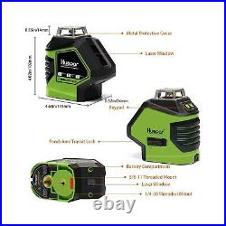 Self-Leveling Green Laser Level with Magnetic Base, 360° Horizontal Line, V