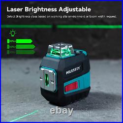 Self Leveling Laser Level, Green Self Leveling Cross Line Tool, Switchable Lase