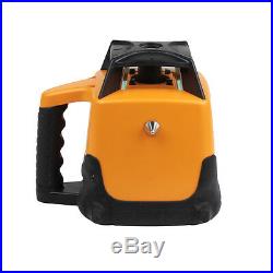Self-Leveling Rotary Horizontal Vertical Laser Level Red Beam Staff Tripod Case