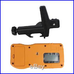 Self-Leveling Rotary Horizontal Vertical Laser Level Red Beam Staff Tripod Case