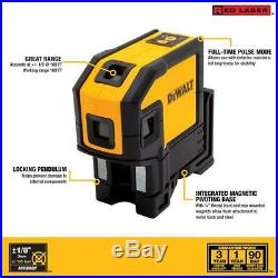 Self-Leveling Spot Beams and Horizontal Line Laser Level