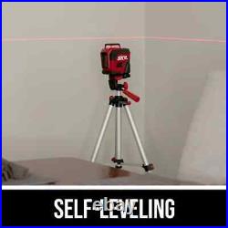 Self-leveling 360 Degree Red Cross Line Laser. NEW