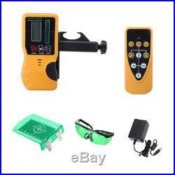 Self-leveling 360° Rotary Green Beam Laser Level 500M Range With Case 500M