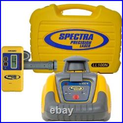 Spectra LL100N Self-Leveling Laser Level Kit with HR320 Receiver, Tripod and Case