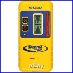 Spectra LL100N Self-Leveling Single-Axis Laser Level Kit with HR320 Receiver