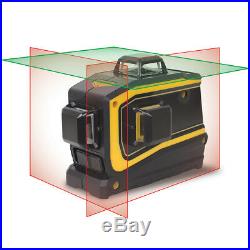 Spectra LT58 Horizontal 360-Degree Crossline Laser Level withGreen and Red Beam