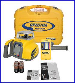Spectra Precision Ll300n Self Leveling Rotary Laser Level, Transit, Topcon