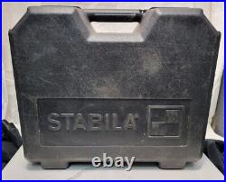 Stabila 05700 LAR 350 Dual-Slope Interior/Exterior Rotary Laser Level Kit