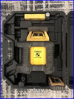 Stabila LAR200 Exterior Self Leveling Laser Kit with hard carrying case