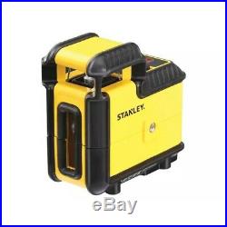 Stanley 360 Cross Line Laser Level Red Beam with Bracket & Pouch STHT77504-1