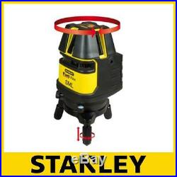 Stanley SML 5 Beam 360 Levelling Multi Cross Line Re-chargeable Red Laser Level