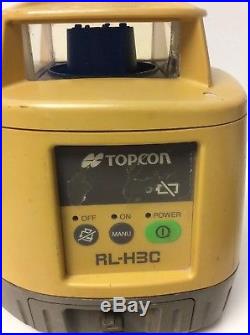 TopCon RL-H3C With LS-70C Self Leveling Rotary Laser Level